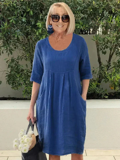Bridget - Lockeres Kleid mit Taschen