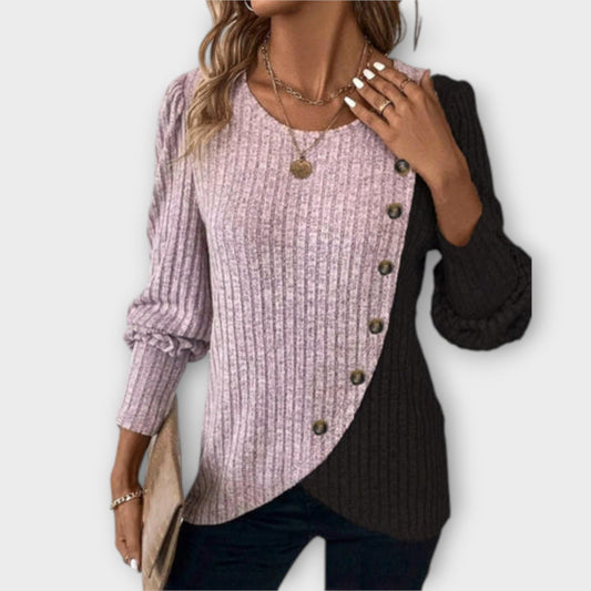 Eleganter Damenpullover aus Baumwolle-1