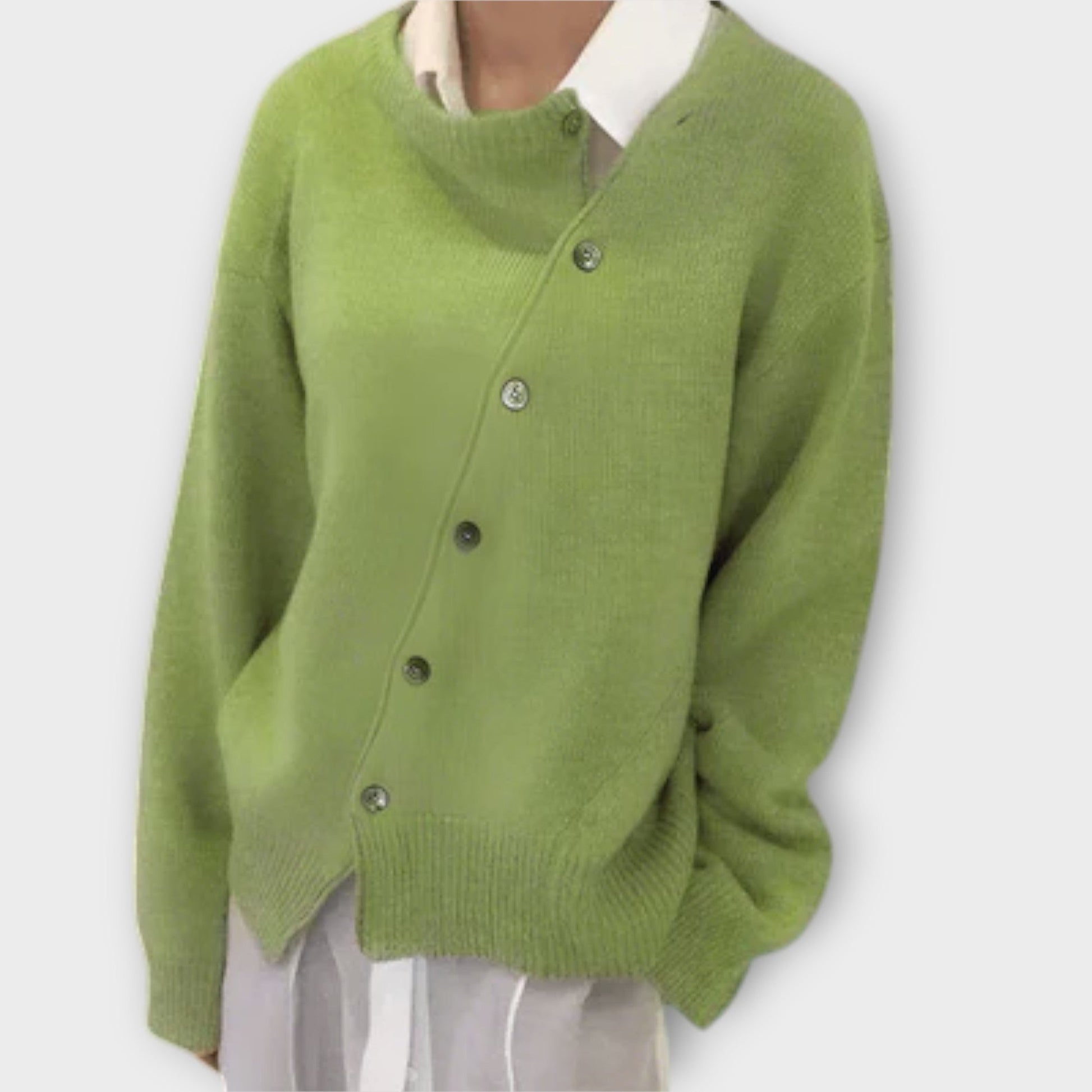 Lange Strickjacke Damen - Vielseitig-2