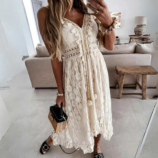 Margaret - Elegantes Boho-Kleid