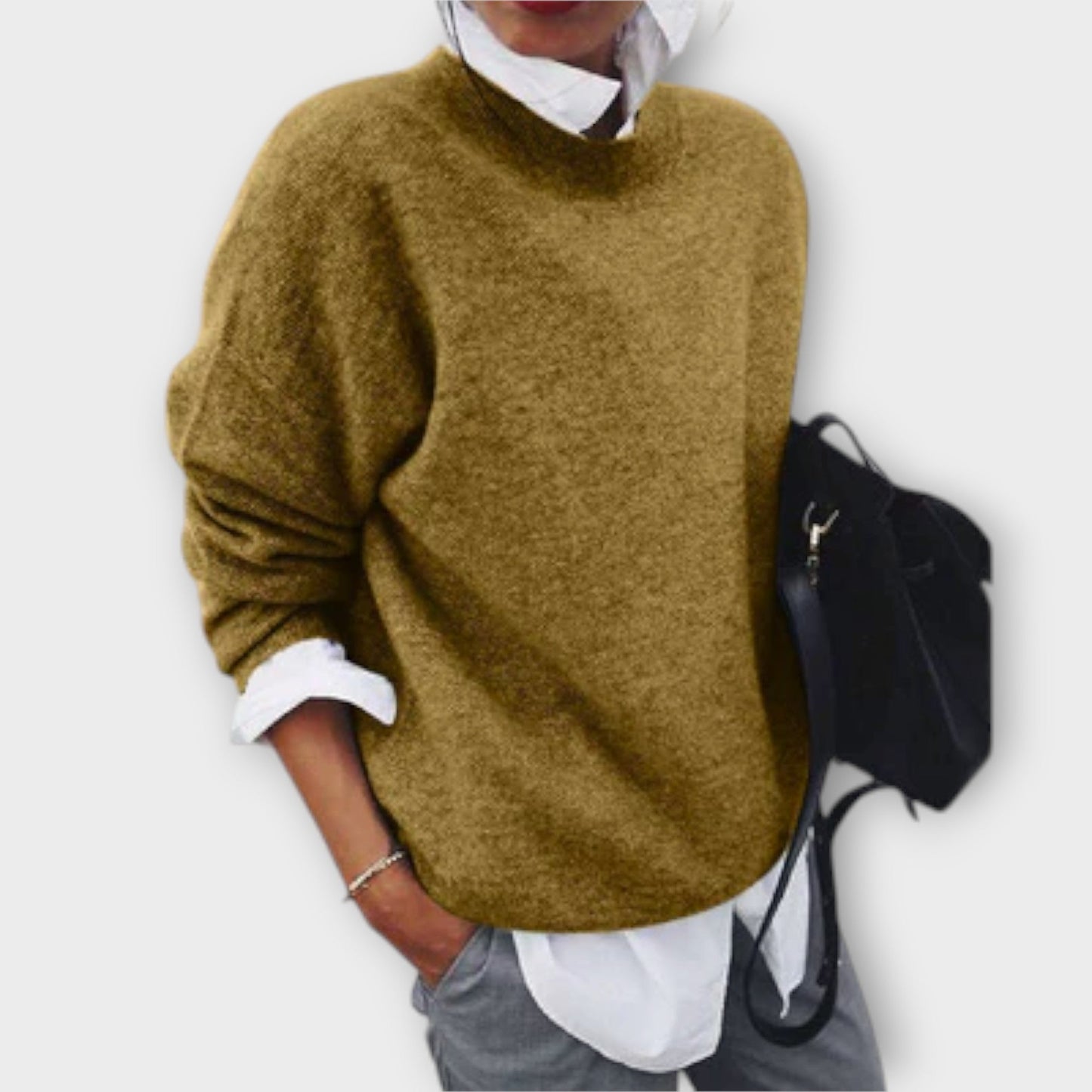 Variant image for Damenpullover Baumwolle Langarm-9
