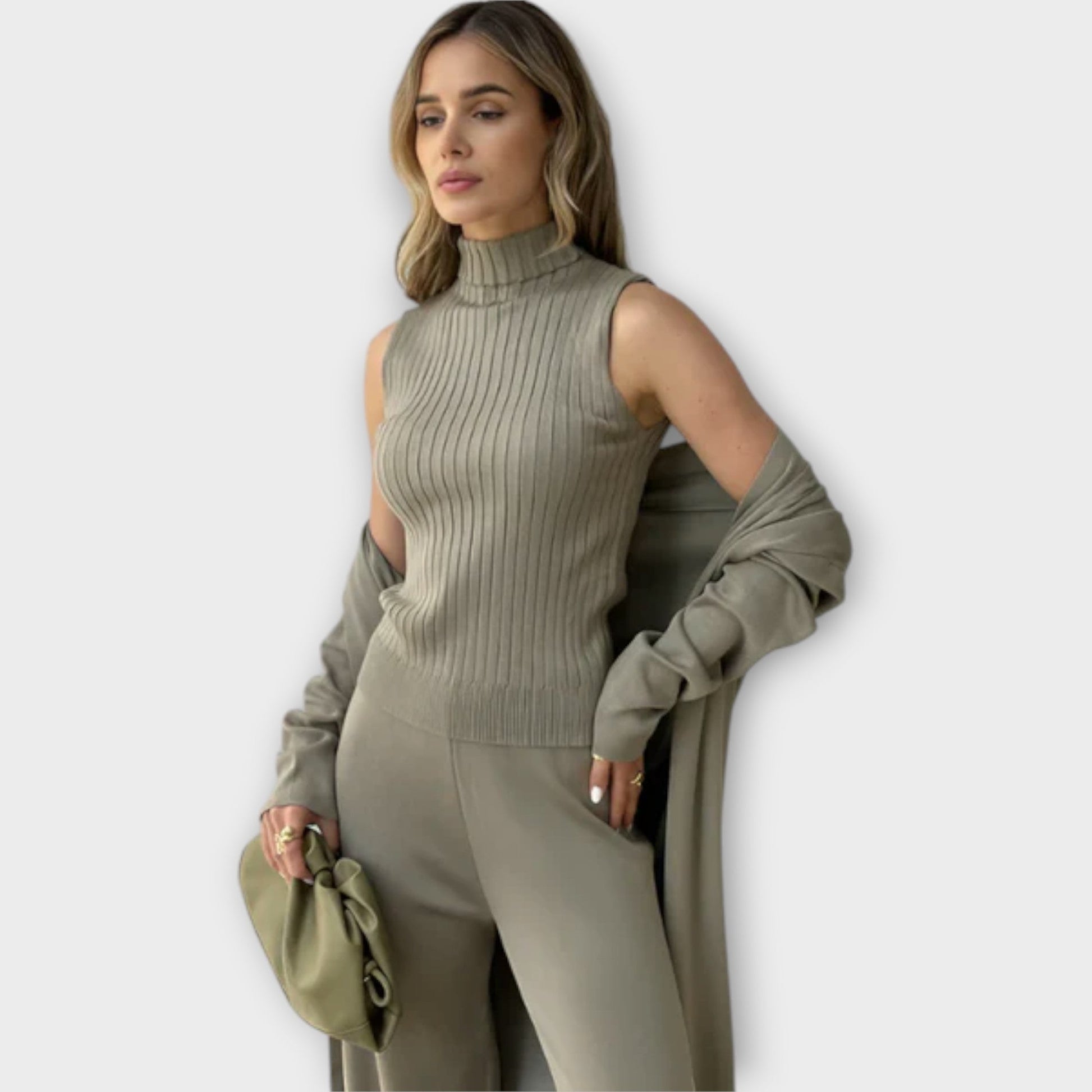 Elegantes Damen Set: Stilvoll & Vielseitig-2