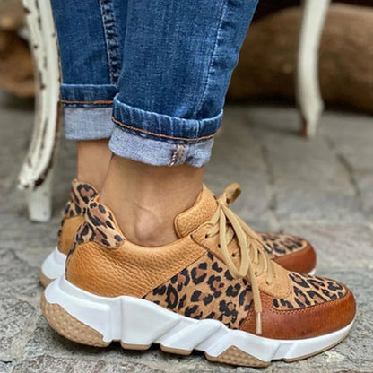 Jade | Luxuriöse Leoparden-Sneaker