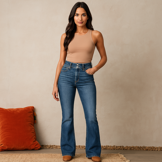 Eleanor | Hochflorige Hose