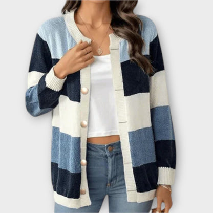 Weiche Strickjacke Damen Cardigan-2