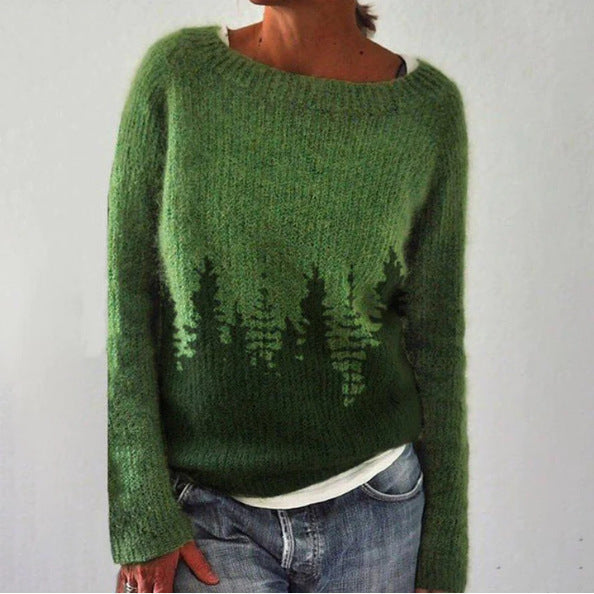 Kuscheliger Damenpullover Langarm-2