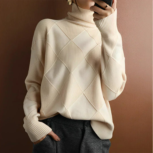 Amalia | Weicher Strickrollkragen