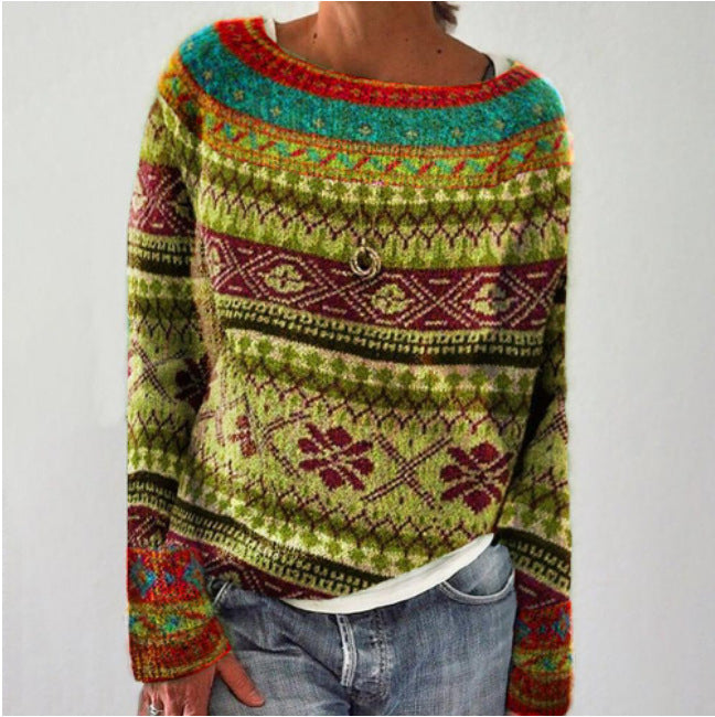 Kuscheliger Damenpullover Langarm-3