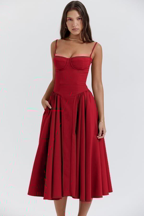 Dana | Elegantes Bodycon Midi