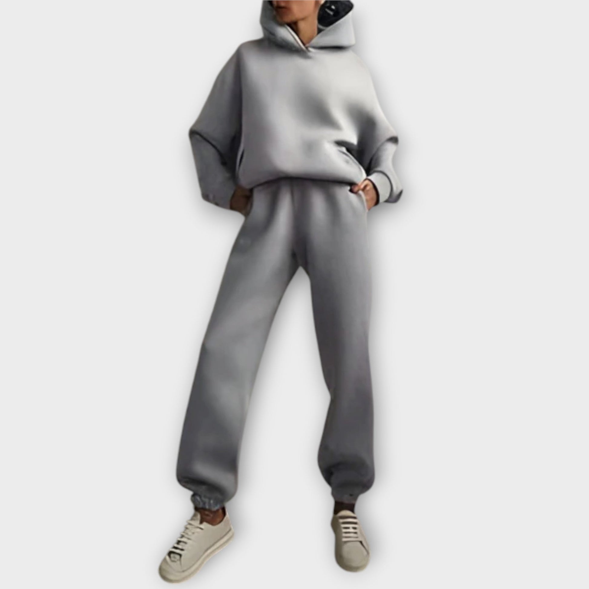 Bequemer Jogginganzug Damen-4