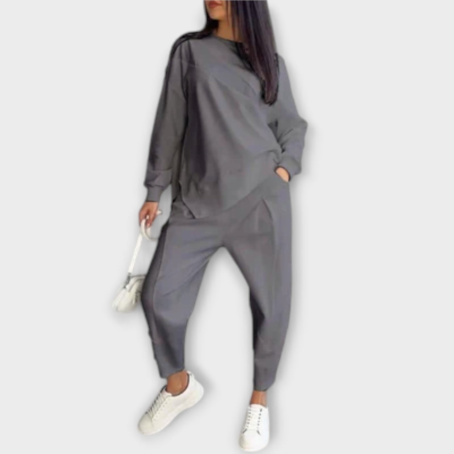 Eleganter Zweiteiler Damen Set-4