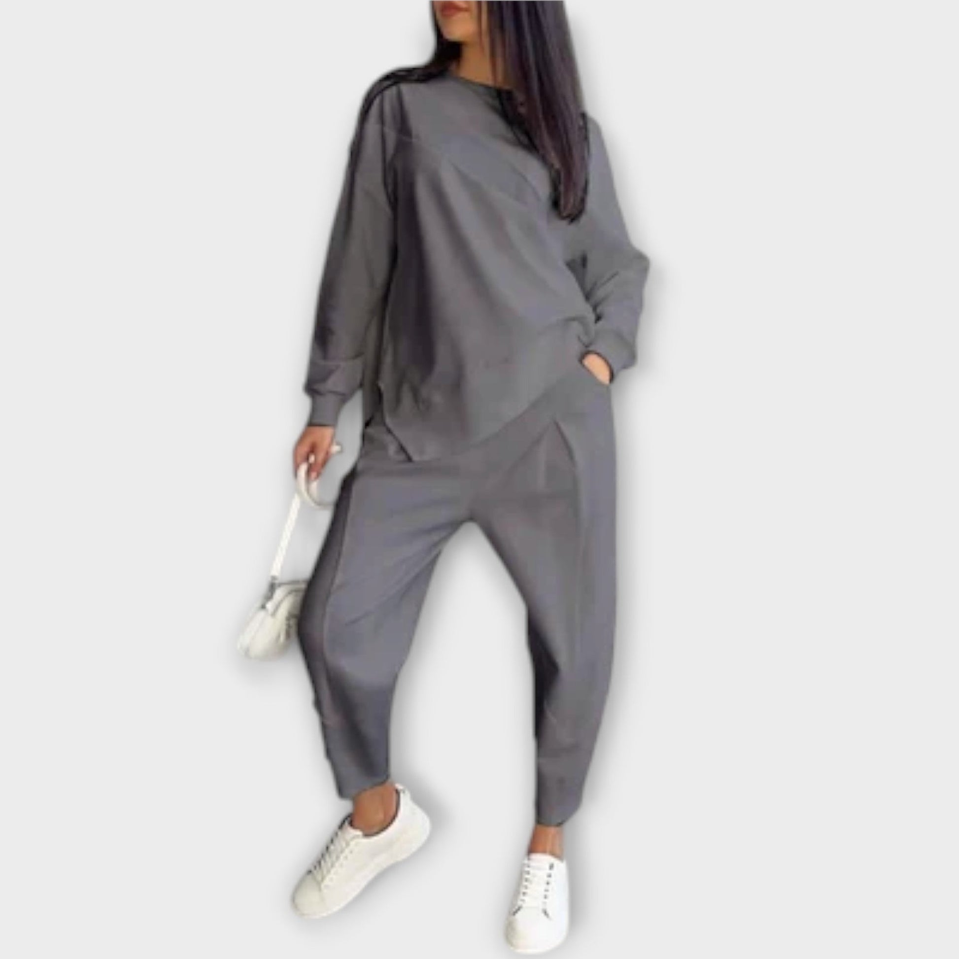 Eleganter Zweiteiler Damen Set-4