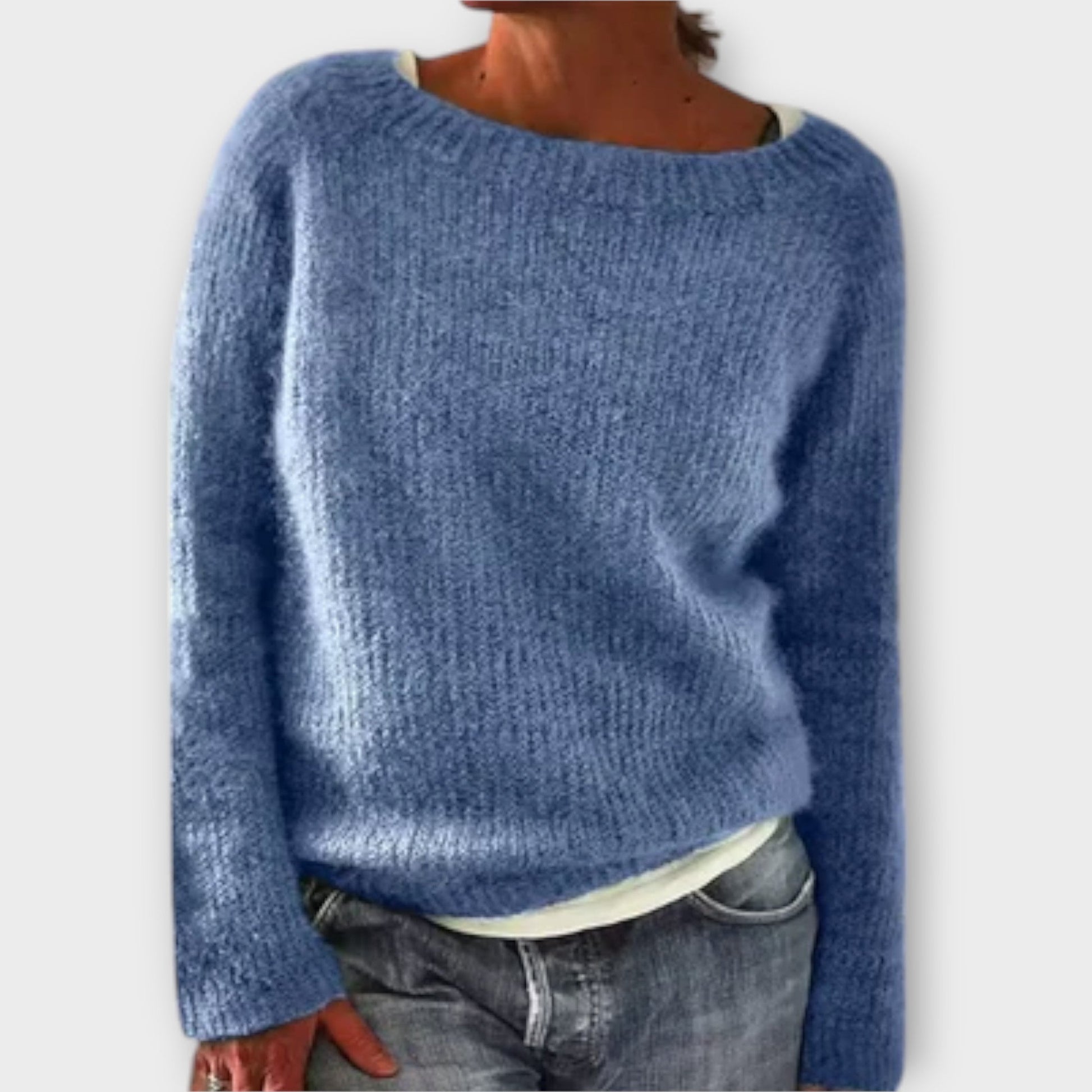 Stilvoller Strickpullover Damen-4