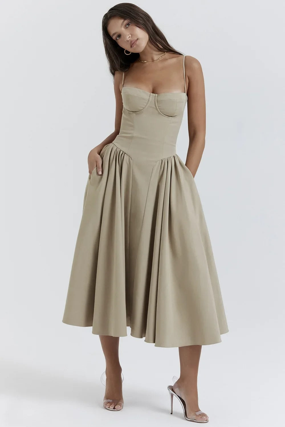 Dana | Elegantes Bodycon Midi