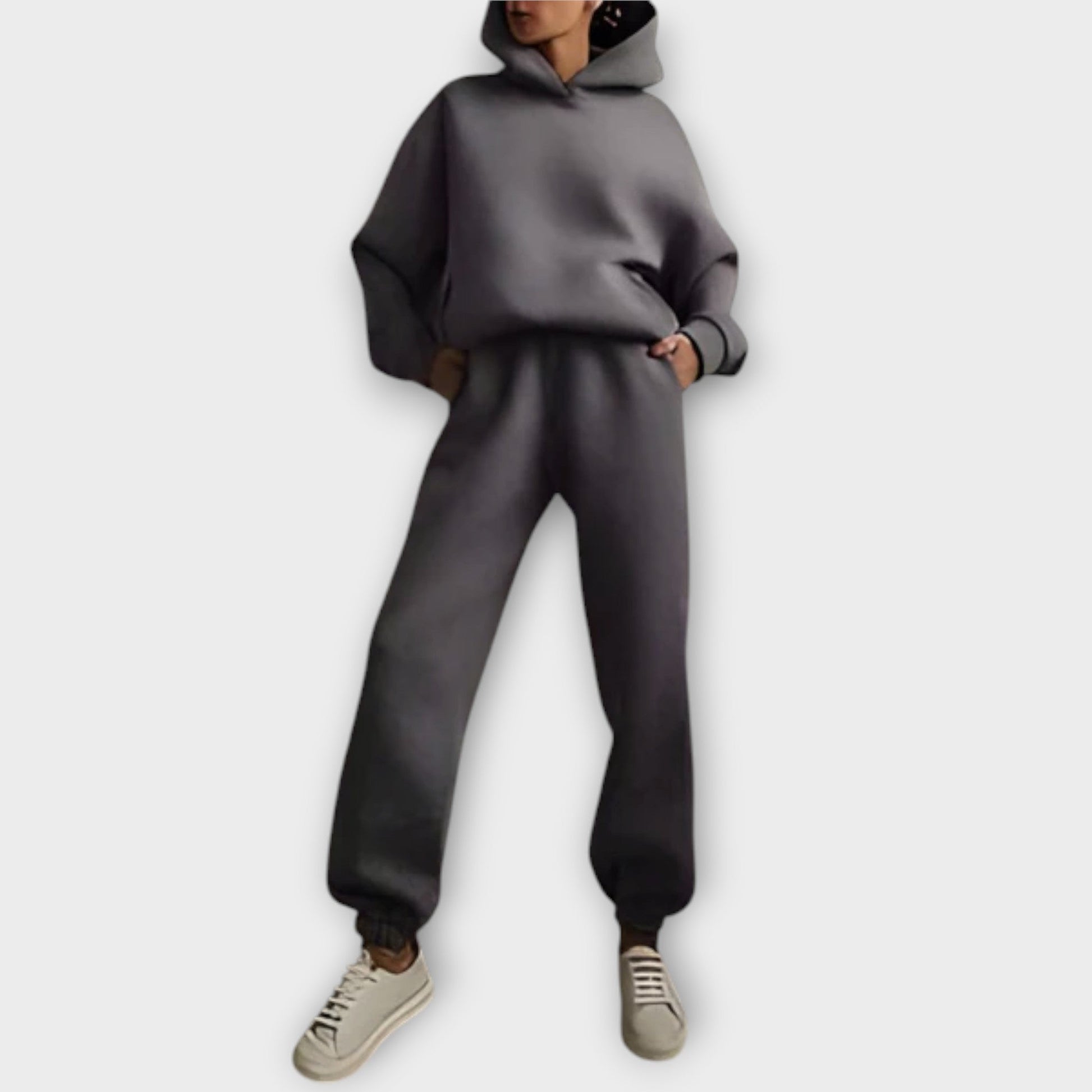Bequemer Jogginganzug Damen-3