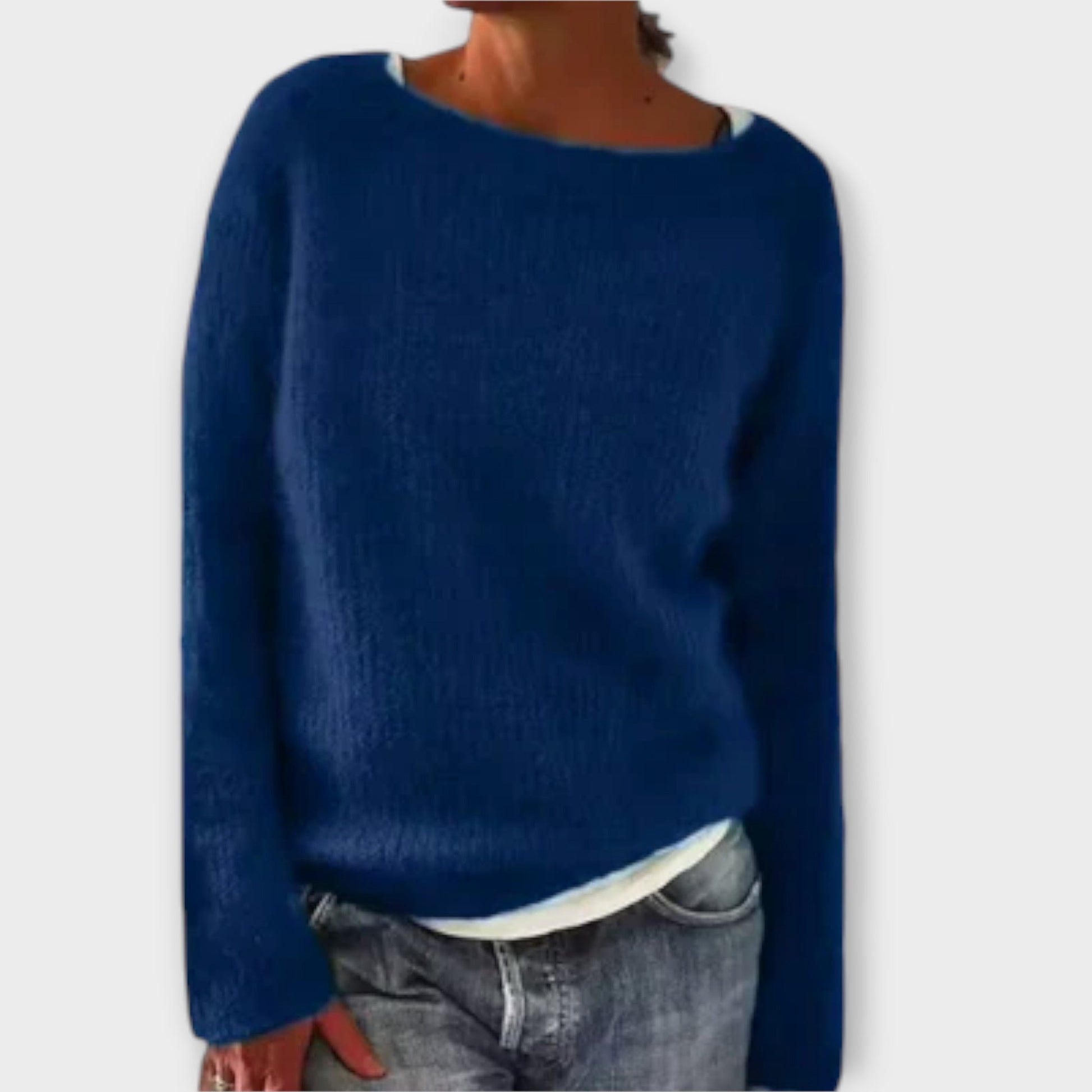 Stilvoller Strickpullover Damen-5