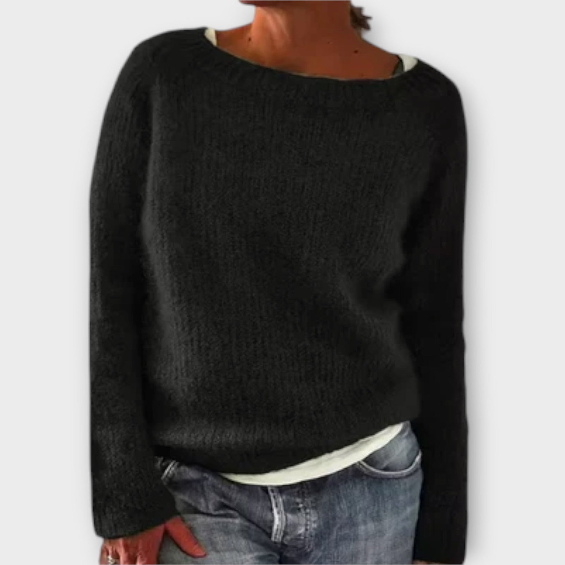 Stilvoller Strickpullover Damen-6