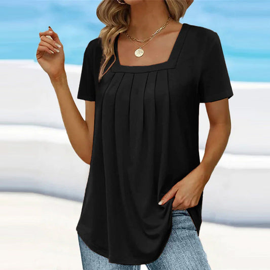 Athena™ Damenbluse - Elegante Plissee-Bluse Für Festliche Anlässe-1