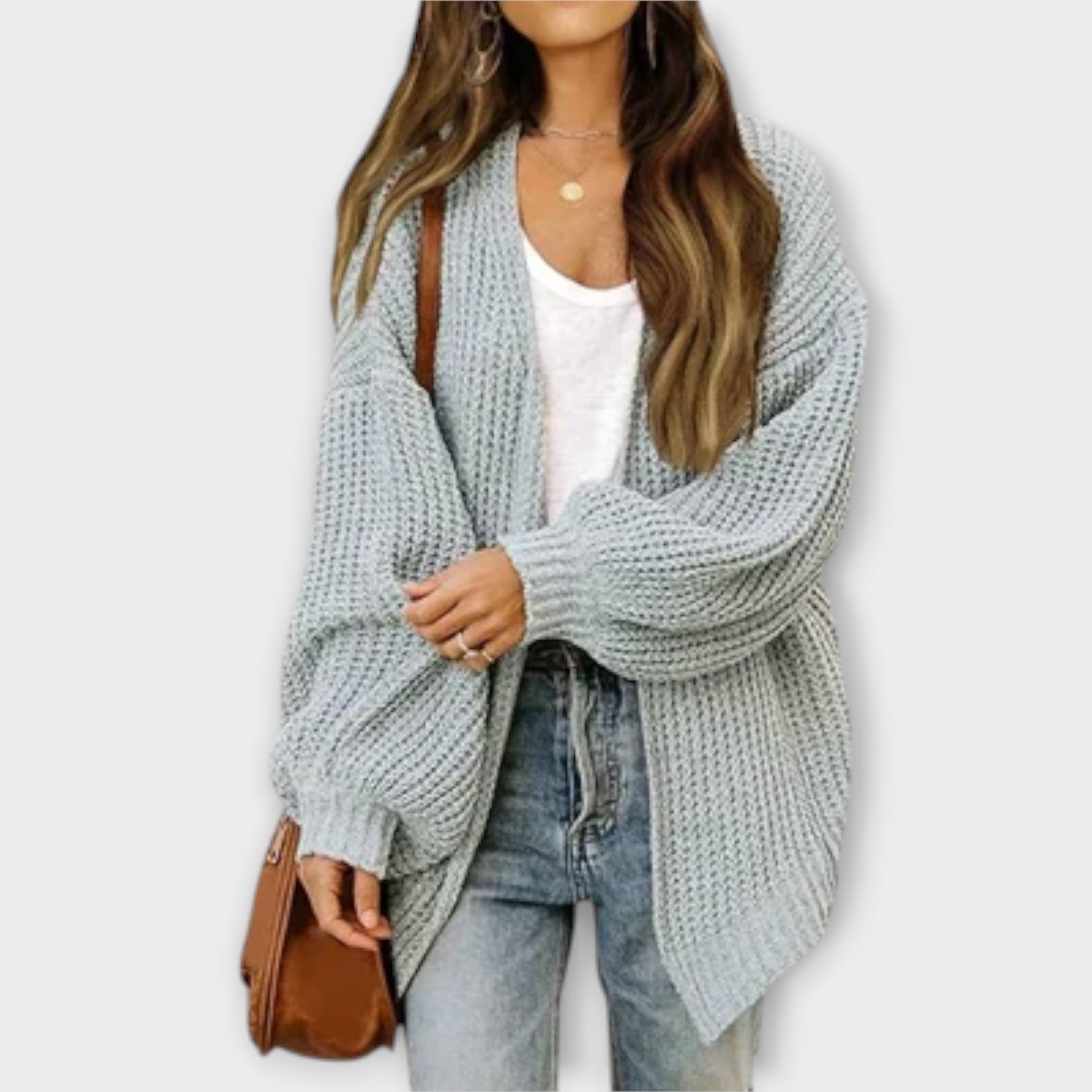 Vielseitiger Strick Cardigan Damen-3
