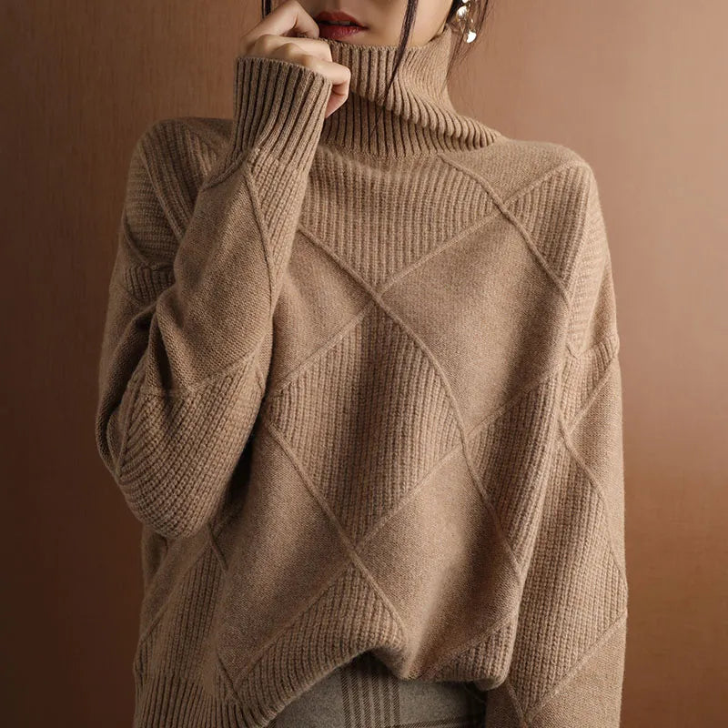 Amalia | Weicher Strickrollkragen