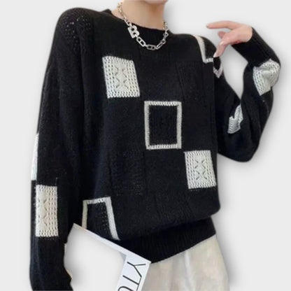 Variant image for Warmer Damenpullover für Winter-6