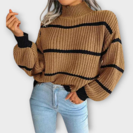 Eleganter Rollkragenpullover-1