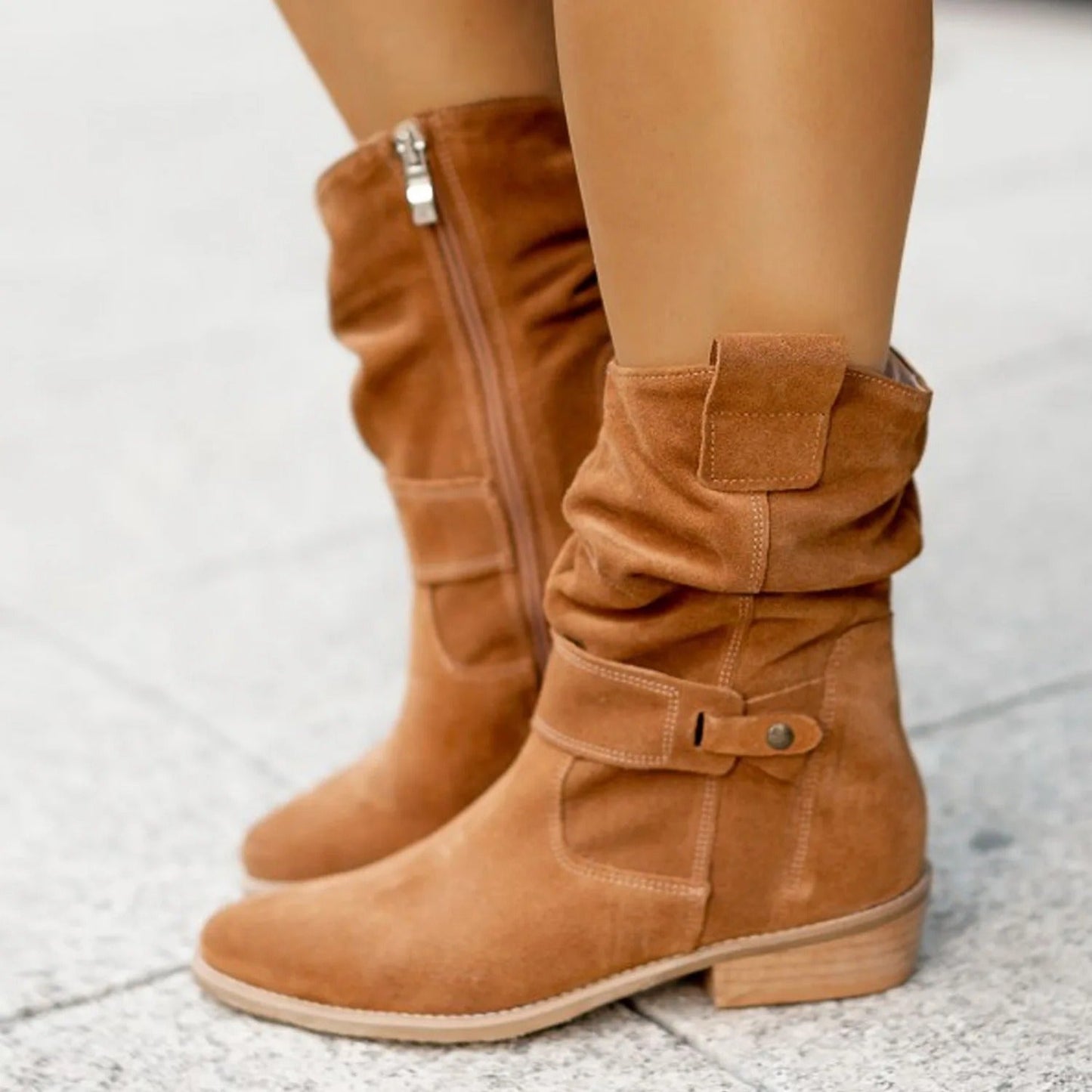 Iconic | Wildleder Stiefeletten für Frauen
