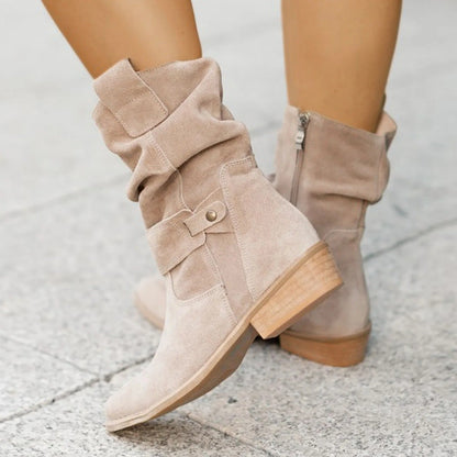 Iconic | Wildleder Stiefeletten für Frauen