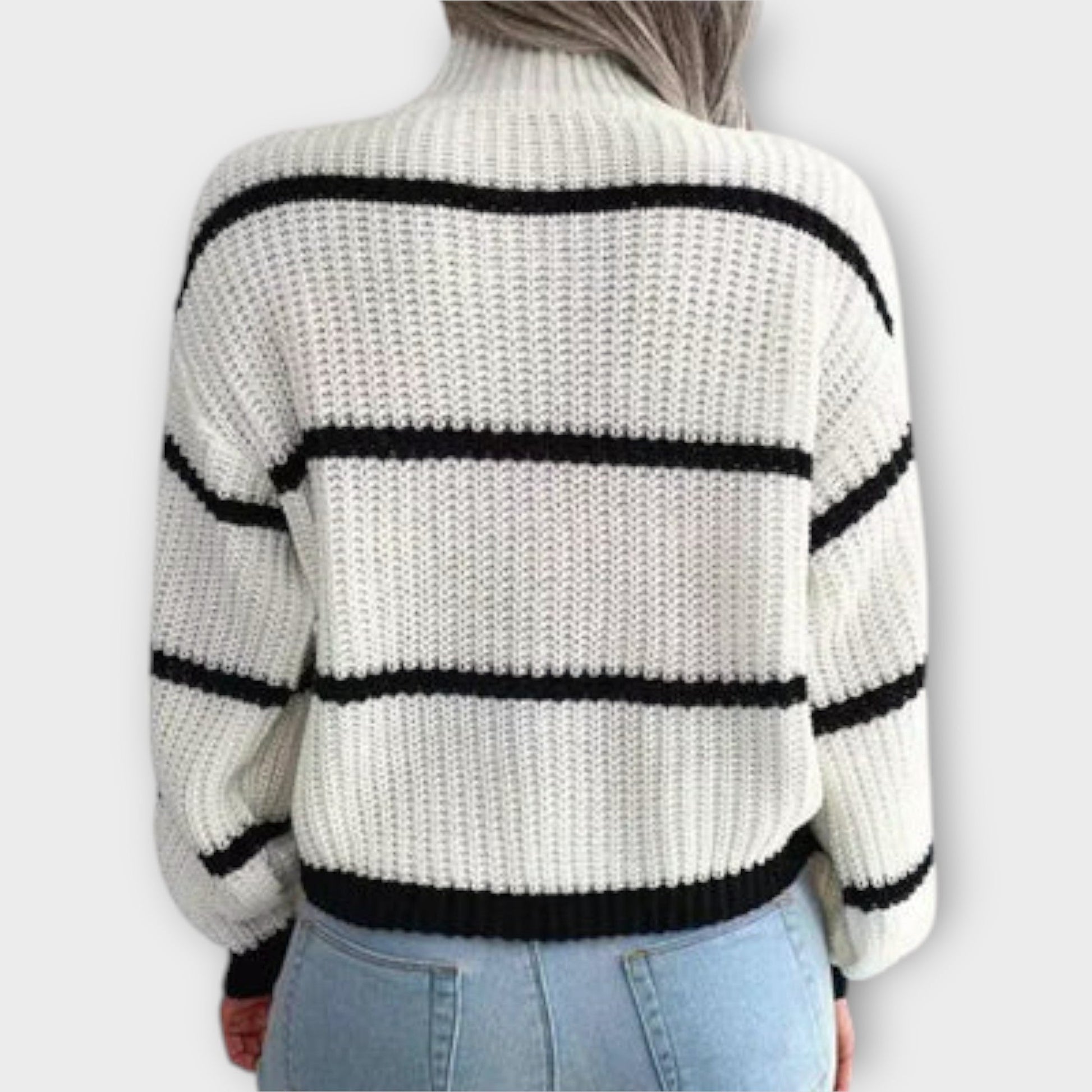 Eleganter Rollkragenpullover-4