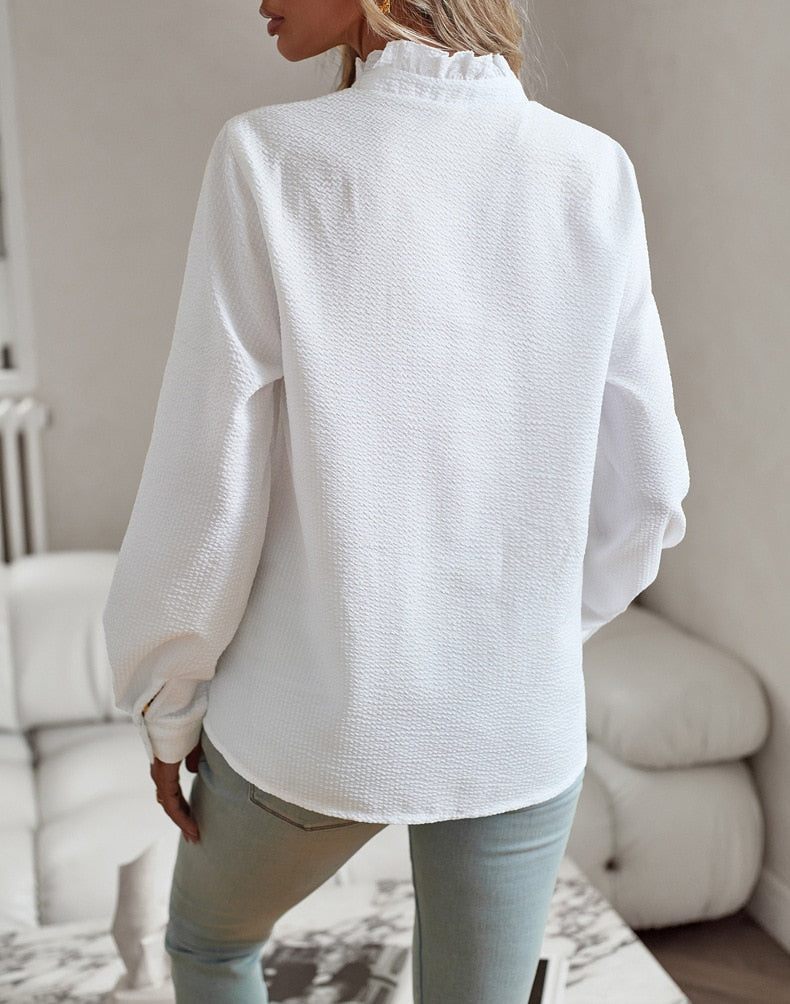 Belle™ - Elegante Polo-Bluse