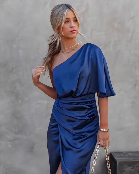 Iconic | Luxuriöses Seidenabendkleid