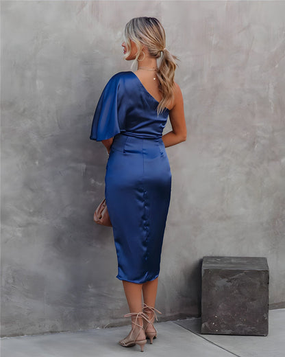 Iconic | Luxuriöses Seidenabendkleid