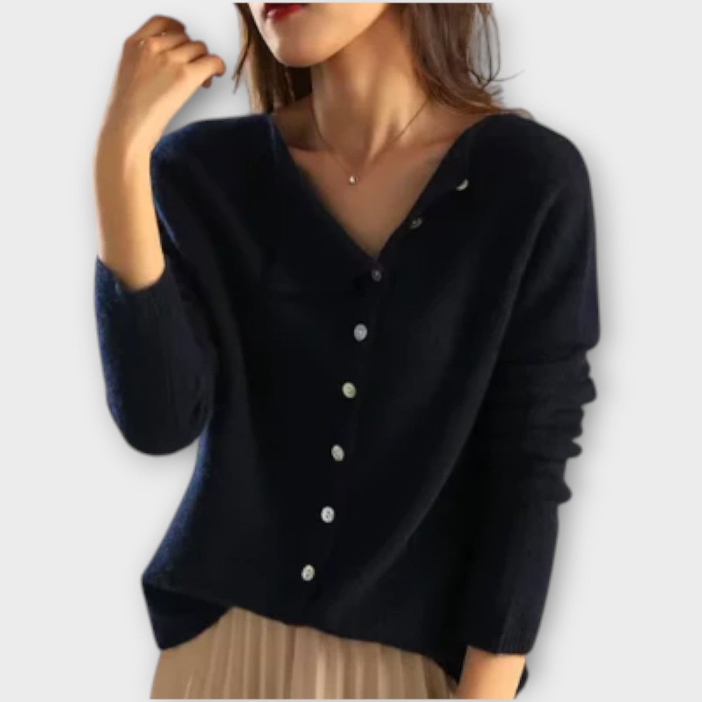 Variant image for Vielseitiger Strickcardigan Damen-21