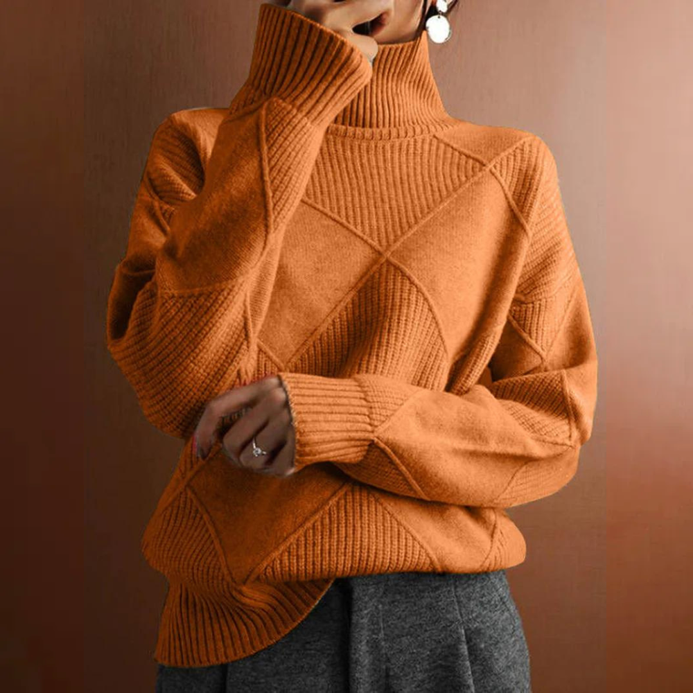 Amalia | Weicher Strickrollkragen