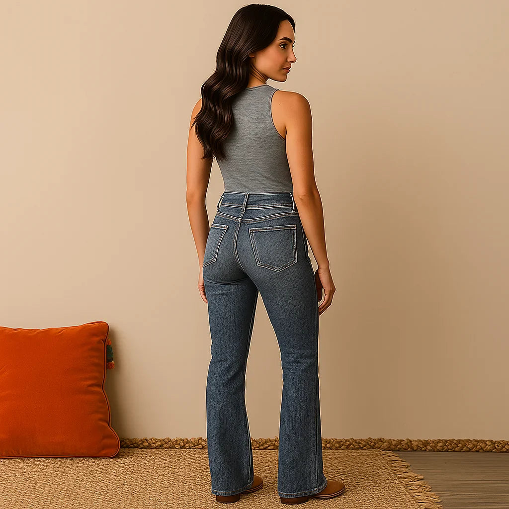 Eleanor | Hochflorige Hose
