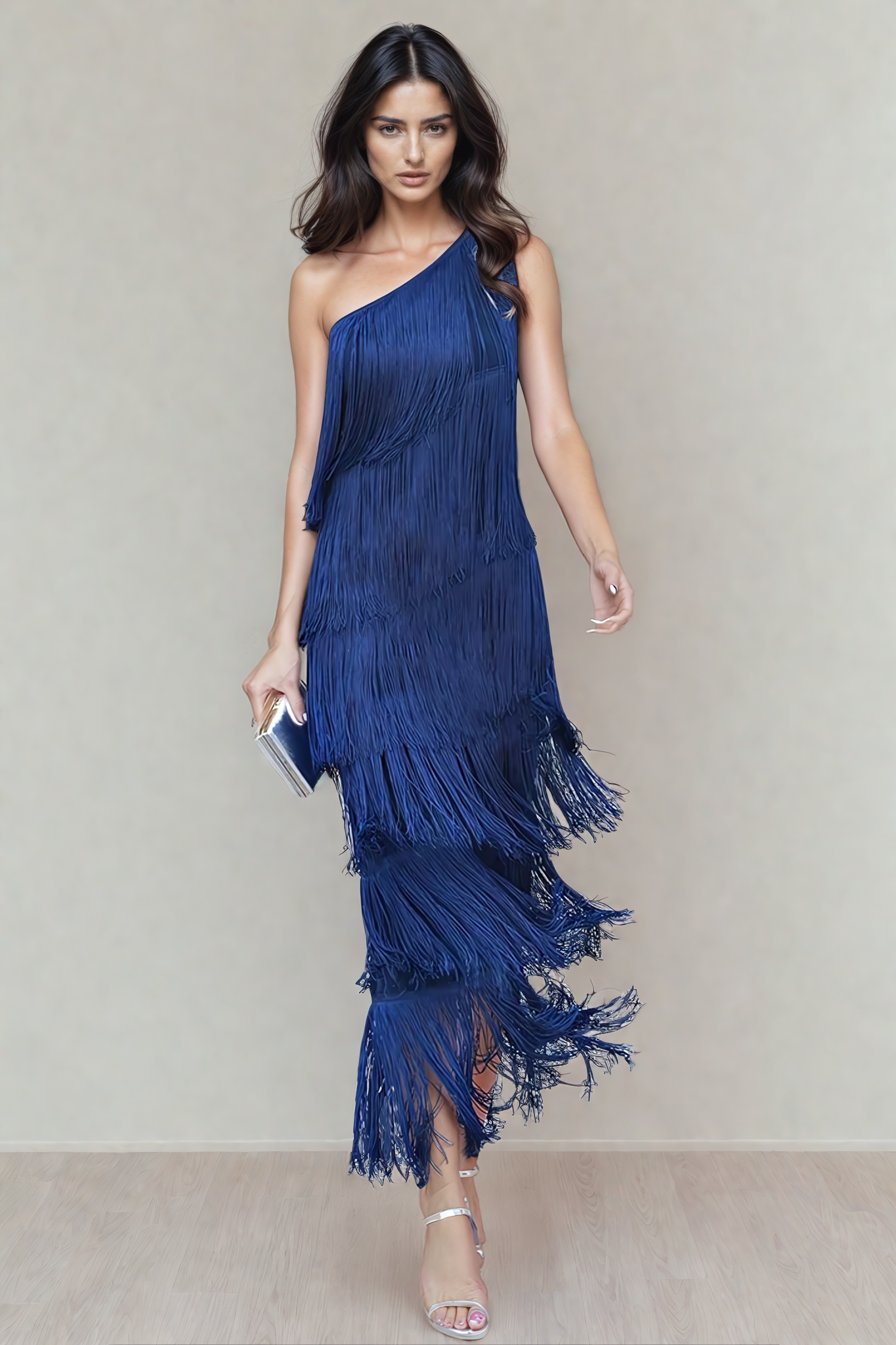 Zoe | Kleid mit Fransen-Detail