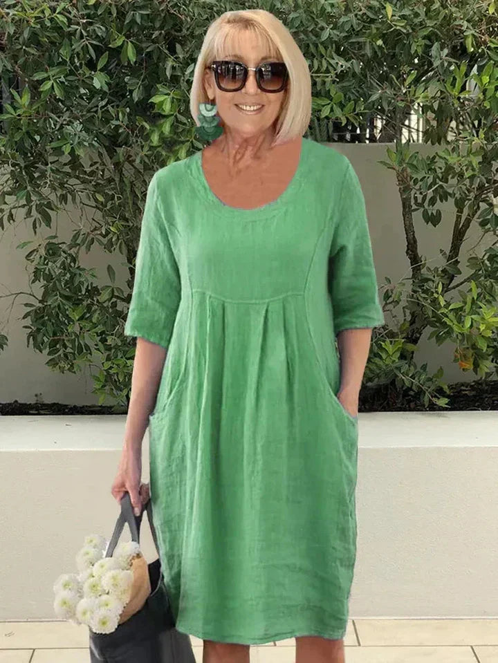 Bridget - Lockeres Kleid mit Taschen