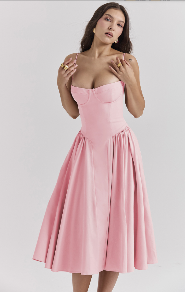 Dana | Elegantes Bodycon Midi