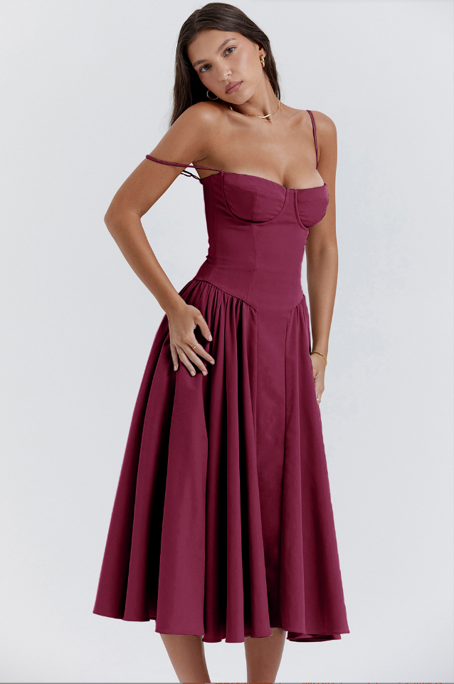 Dana | Elegantes Bodycon Midi