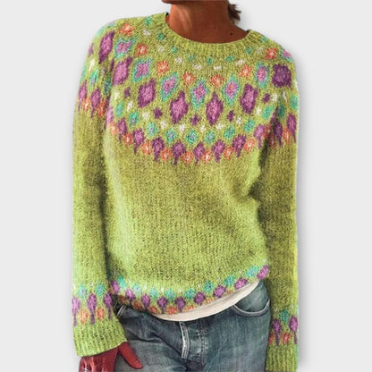 Kuscheliger Damenpullover Langarm-4