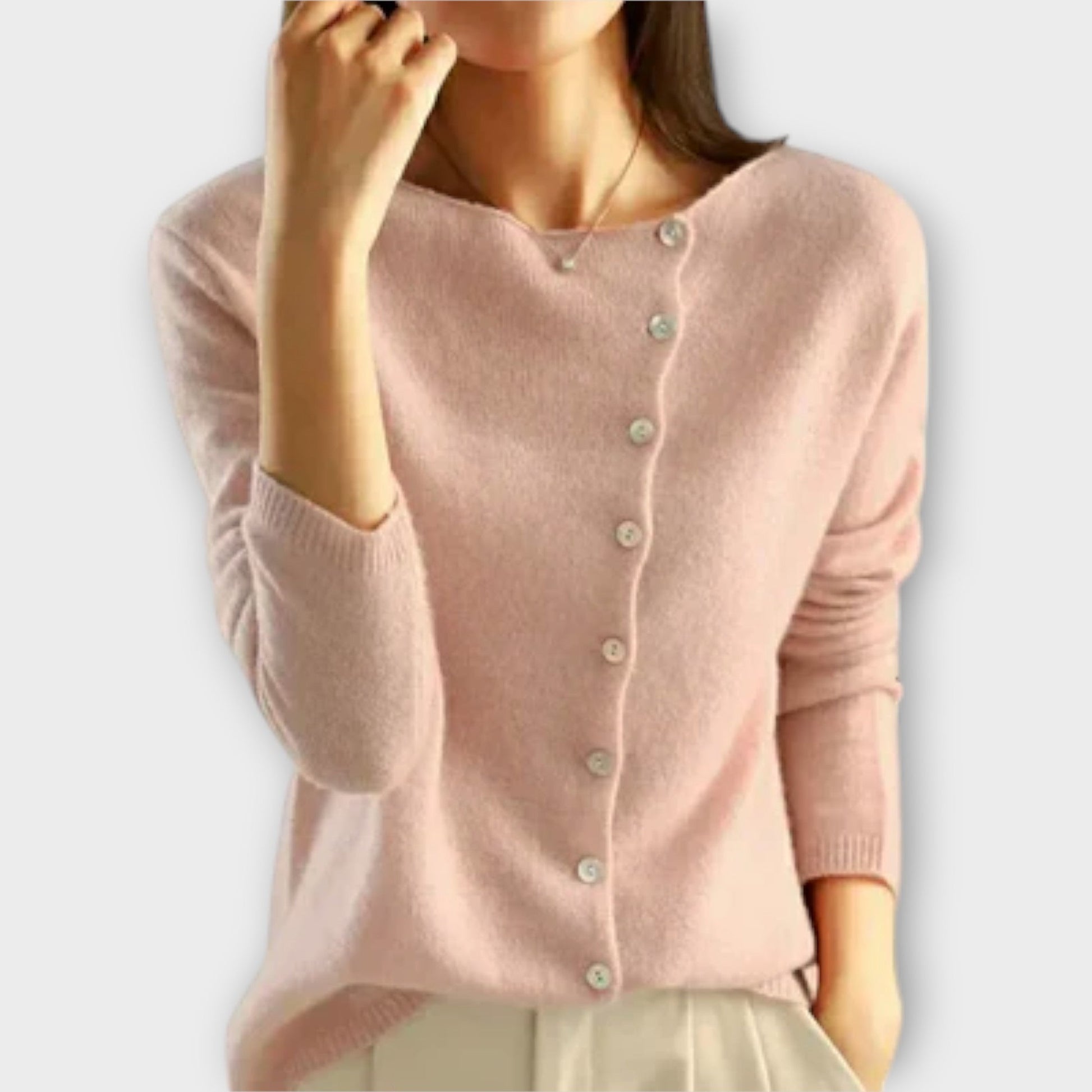 Vielseitiger Strickcardigan Damen-2
