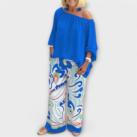 Elegantes Damen Twin Set für Sommer-1