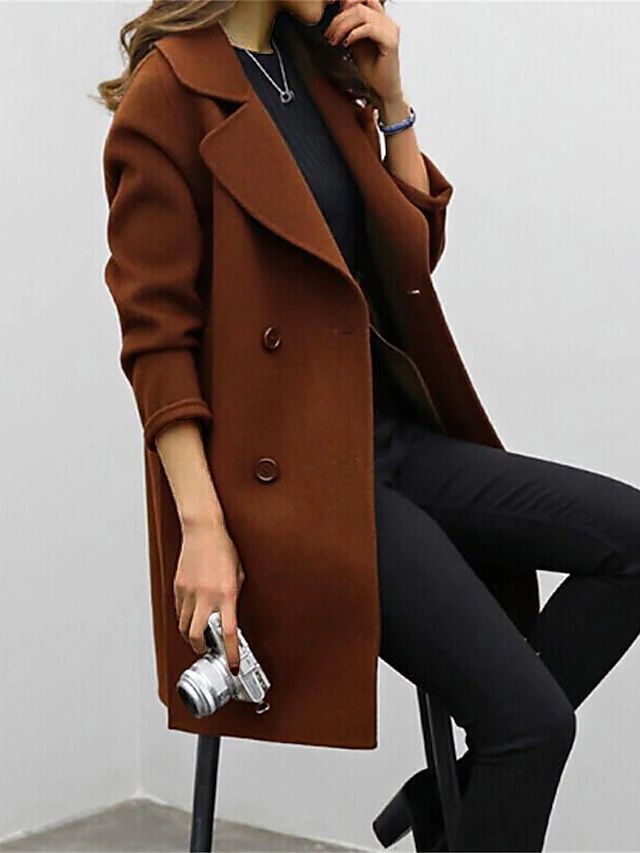 Mila | Ikonischer Woll-Trenchcoat